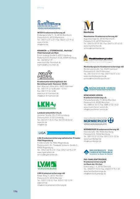 Rechenschaftsbericht der Privaten Krankenversicherung 2012