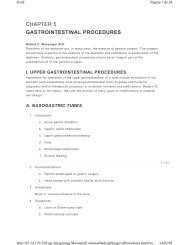 CHAPTER 5 GASTROINTESTINAL PROCEDURES