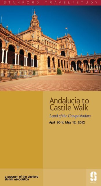 Andalucia to Castile Walk - Stanford Alumni Association