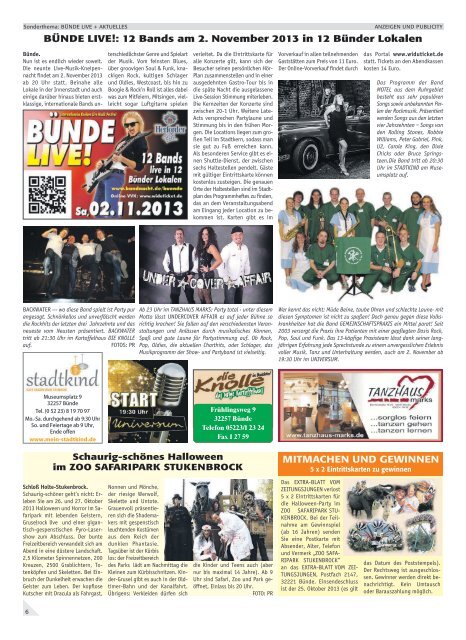 Bünde 10-13 - Extrablatt vom Zeitungsjungen