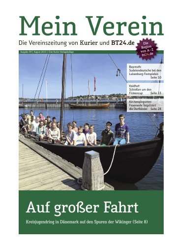 Auf großer Fahrt - Mein Verein - Nordbayerischer Kurier