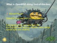 What is OpenBSD doing (out-of-the-box) - FreeBSD.org