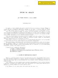 Etude du chalut 1. Coupe et montage du chalut