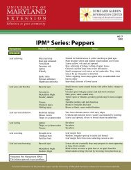 IPM Series: Peppers (HG 57) - University of Maryland Extension