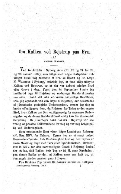 Om kalken ved Rejstrup på Fyn s. 33 - Dansk Geologisk Forening