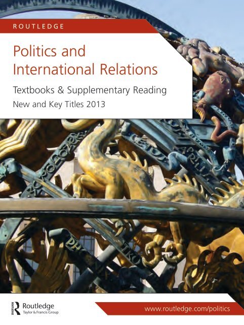Politics and International Relations 2013 (US) - Routledge