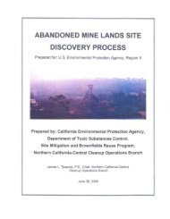 Abandoned Mine Lands Site Discovery Process - the Department of ...
