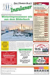 Ausgabe 01/2011 - WIR Insulaner