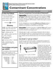 Contaminant Concentrations - Alaska Department of Environmental ...