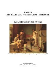 Fachsprache: Medizin - Dr. Walter Perné - Materialien zum ...