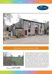 Mill Stream Barn, The Island, Castleton, S33 8WN