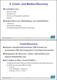 5. Crash- und Medien-Recovery