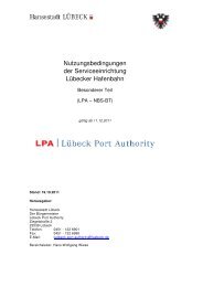 111019_NBS-BT Lübecker Hafenbahn - Lübeck Port Authority ...