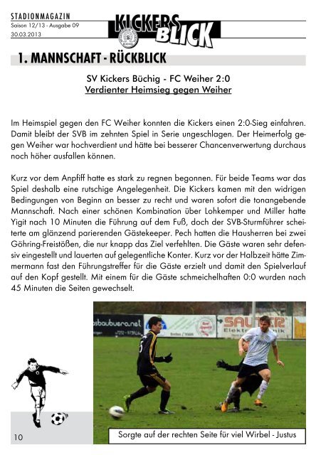 FVgg Neudorf - SV Kickers Büchig