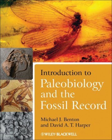 Introduction to Paleobiology and the Fossil Record