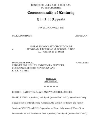 2012-CA-001271 - Kentucky Supreme Court Searchable Opinions