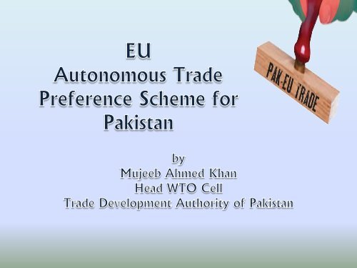 EU ATP Scheme Presentation - Trade Development Authority Of ...