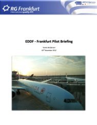 EDDF - Frankfurt Pilot Briefing - ATC Client Files - Vatsim Germany