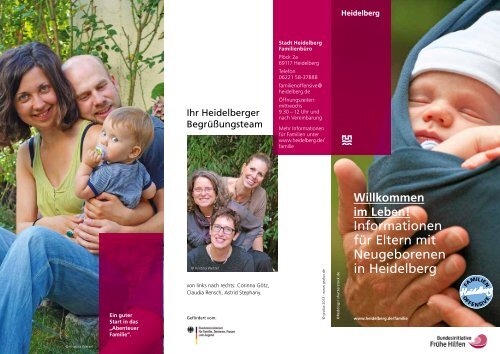 Informationen für Eltern mit Neugeborenen in ... - Stadt Heidelberg