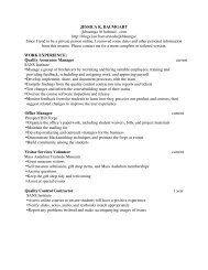 long resume - Weblogs at Harvard Law School - Harvard University