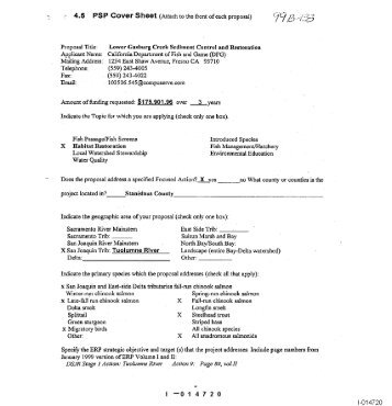 (check only one box). - CALFED Bay-Delta Program - State of ...