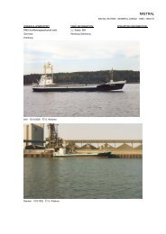 MISTRAL - Cargo Vessels International