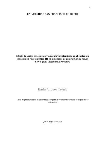 Karla A. Loor Toledo - Repositorio Digital USFQ - Universidad San ...