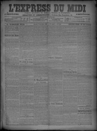 FIL TÉLÉGRAPHIQUE SPÉCIAL Samedi 7 Décembre 1907.