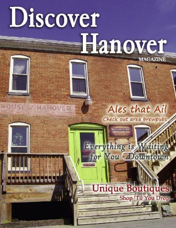 2011 Magazine.qxd - Hanover Area Chamber of Commerce