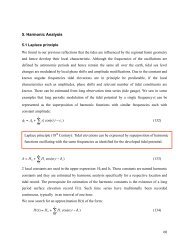 5. Harmonic Analysis