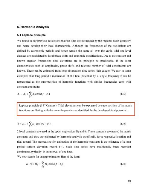 5. Harmonic Analysis