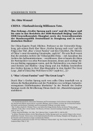 Dr. Otto Wenzel CHINA - Fünfundvierzig ... - Gedenkbibliothek