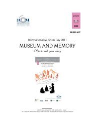 press kit - The International Council of Museums