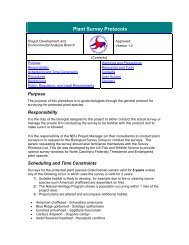 Plant Survey Protocol.pdf - Connect NCDOT