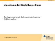 Vortrag Biostoffverordnung