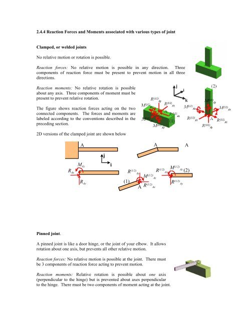 Chapter 2 Review of Forces and Moments - Brown University