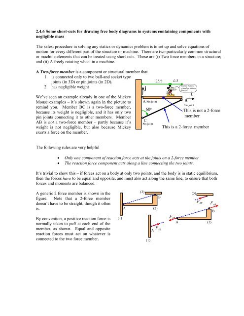 Chapter 2 Review of Forces and Moments - Brown University