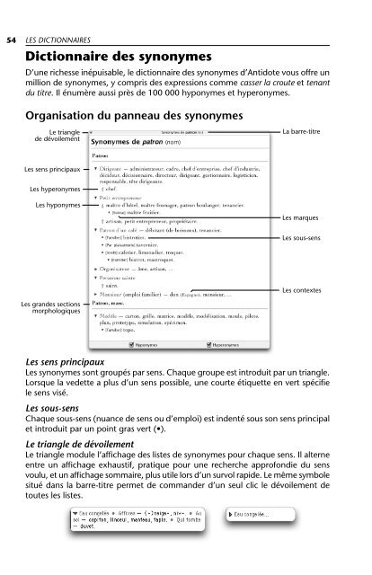 La posologie d'Antidote