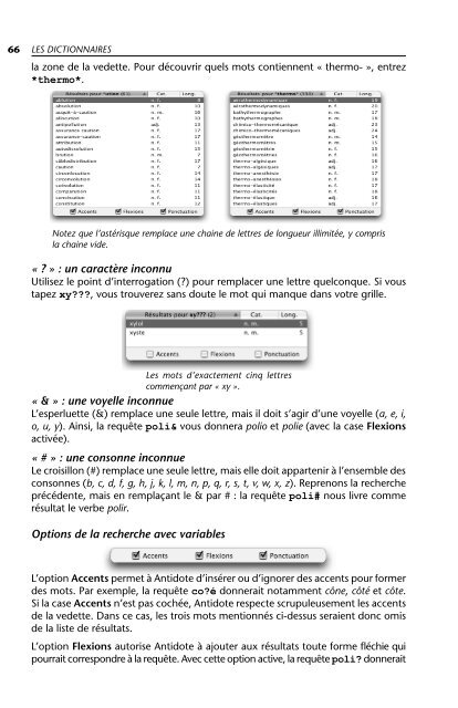 La posologie d'Antidote