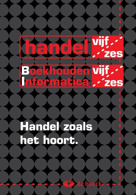 Handel zoals het hoort. - Secundair - De Boeck