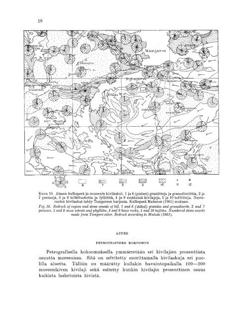 suomen geologinen kartta geological map of finland - Arkisto.gsf.fi