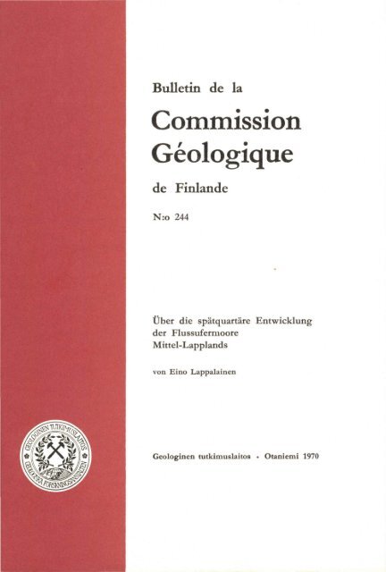 Geologique - Arkisto.gsf.fi