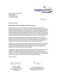 Read the letter to David Cameron - BMA