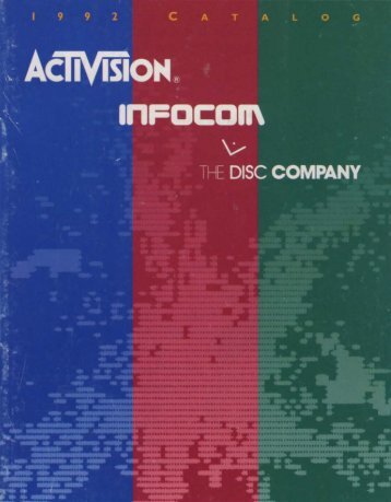 activision-92catalog - Museum of Computer Adventure Game History