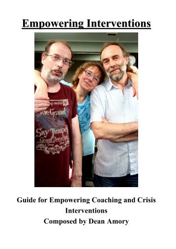 EMPOWERING COACHING AND CRISIS INTERVENTIONS - DEAN AMORY 