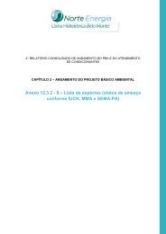 Anexo 12.3.2 - 9 – Lista de espécies (status de ameaça conforme ...