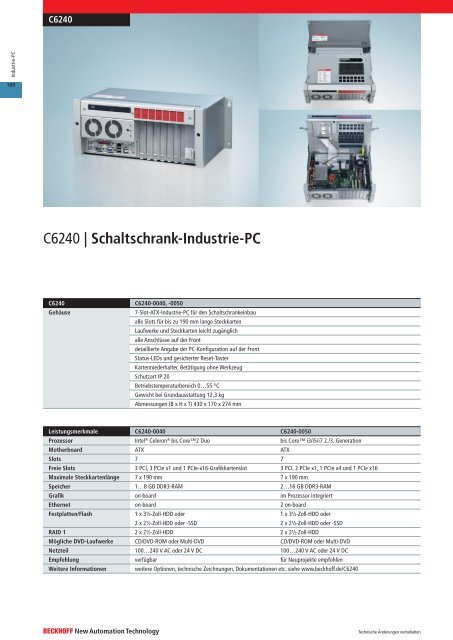 Industrie-PC, Control Panel - download - Beckhoff