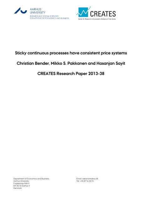 Sticky continuous processes have consistent price systems