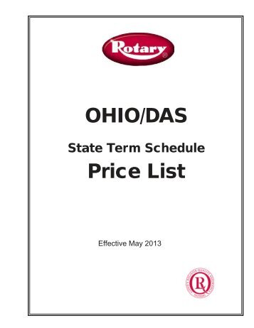 Current Contract Pricelist - Procure.ohio.gov