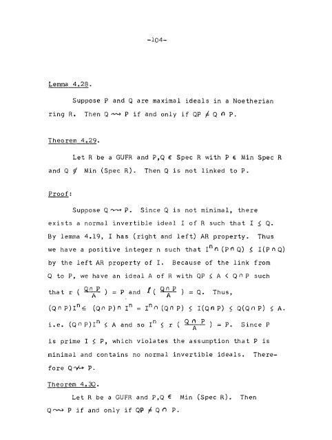 Studies in Rings generalised Unique Factorisation Rings